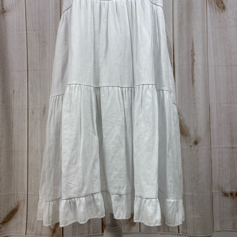 Altar'd State Boho Dress Tiered Flowy Lightweight Summer Mini White Sz Small - Picture 5 of 11